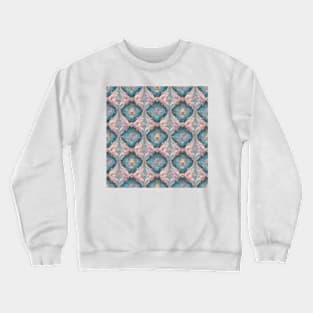 Baby Blue and Baby Pink Rococo No. 5 Crewneck Sweatshirt